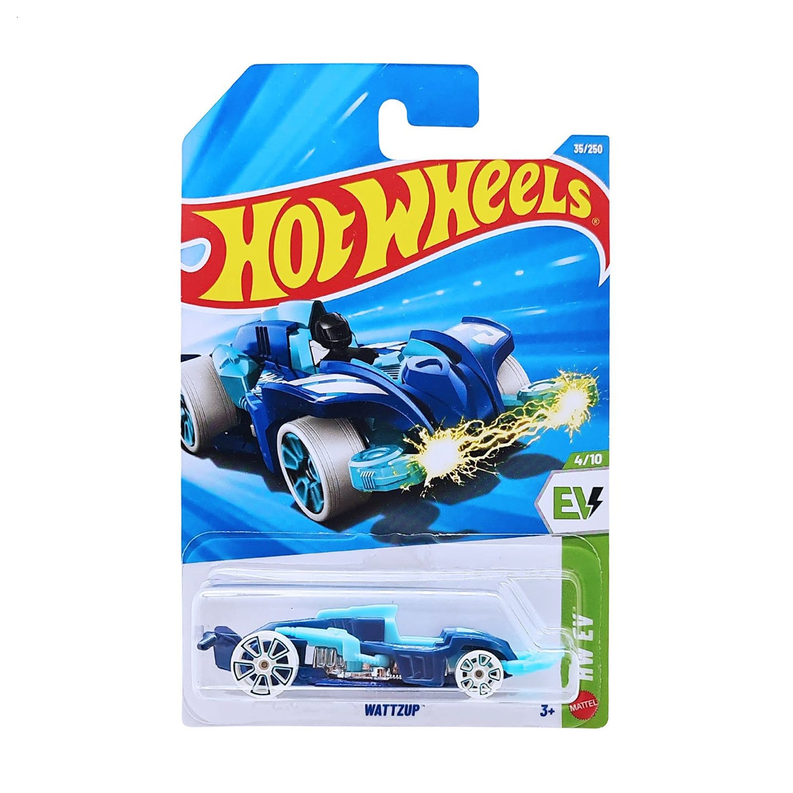 

Базовий автомобіль Hot Wheels Wattzup синьо-блакитний, від 3 років, 11*3.5*11 см (5785)