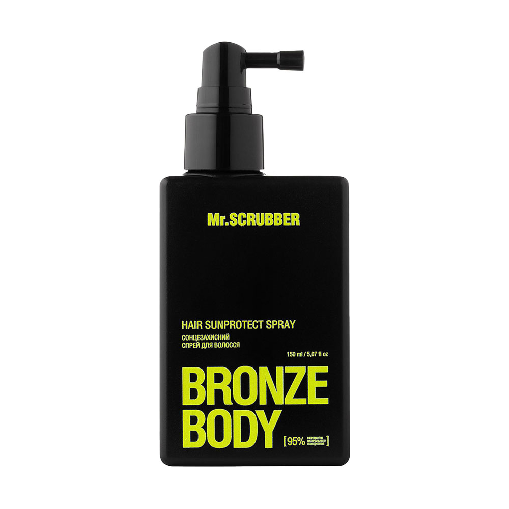 

Сонцезахисний спрей для волосся Mr.Scrubber Bronze Body Hair Sunprotect Spray, 150 мл