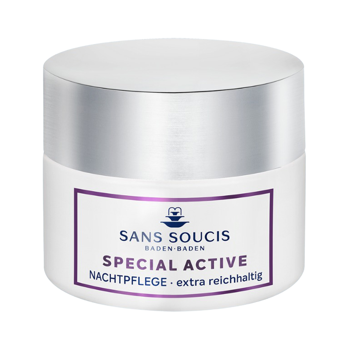

Нічний насичений крем Sans Soucis Special Active для дуже сухої шкіри обличчя, 50 мл