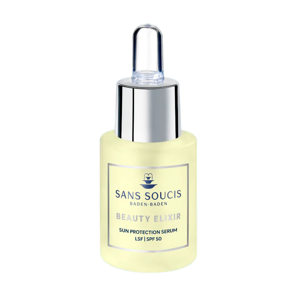 

Сонцезахисна сироватка для обличчя Sans Soucis Beauty Elixir Sun Protection Serum, SPF 50, 15 мл