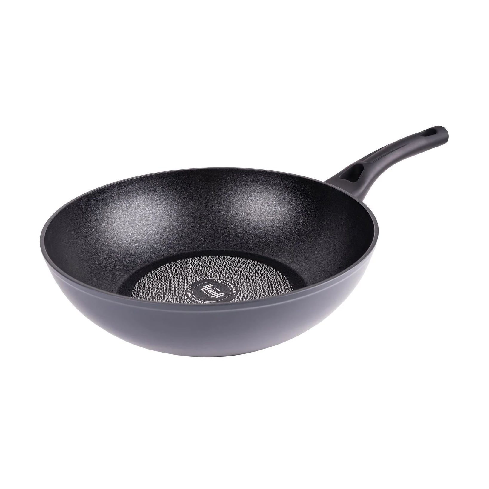 

Сковорода Krauff Hamburg WOK без кришки, з антипригарним покриттям, діаметр 28 см (25-45-123)