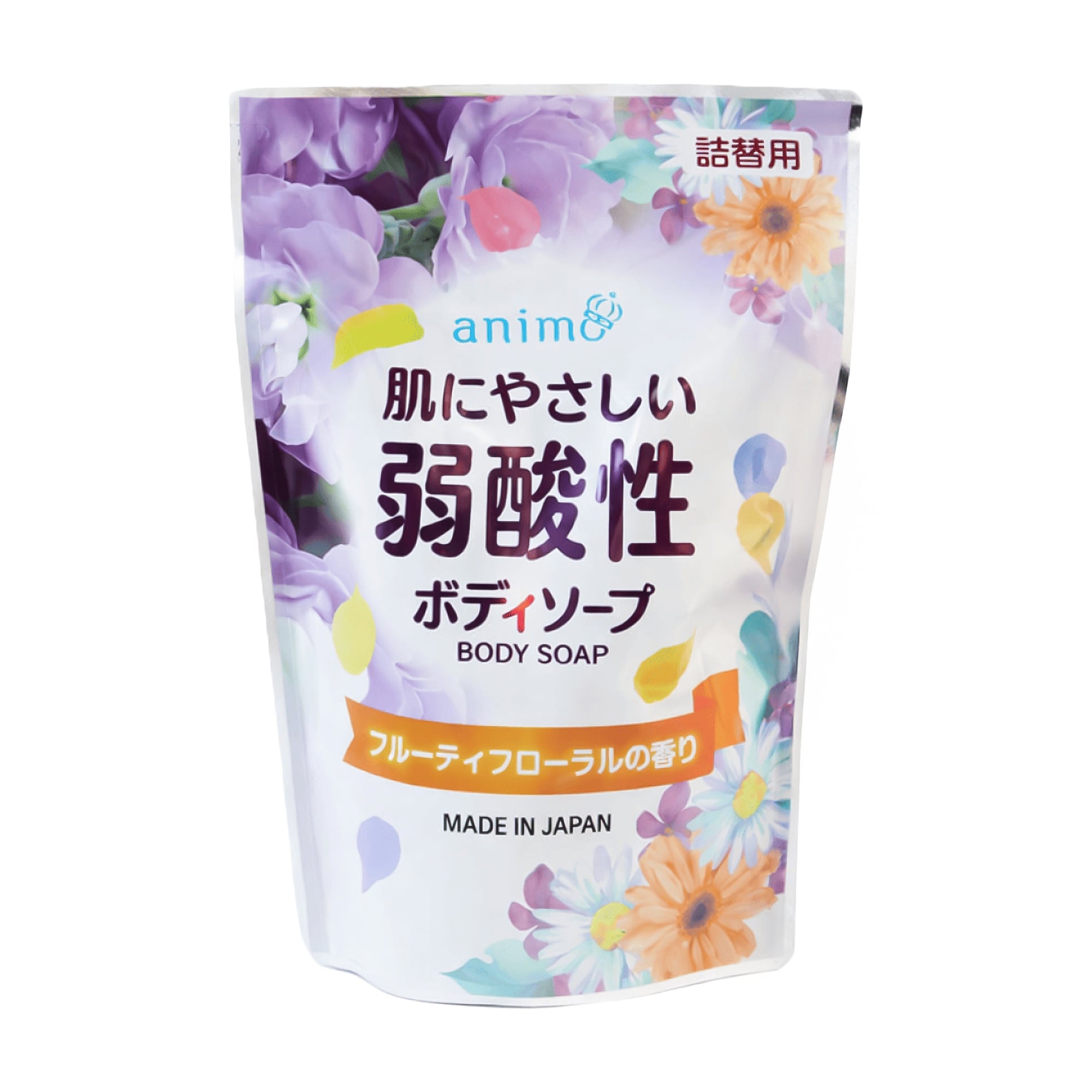 

Рідке мило для тіла Rocket Soap Weak Acid Body Soap з фруктово-квітковим ароматом, 340 мл (дойпак)