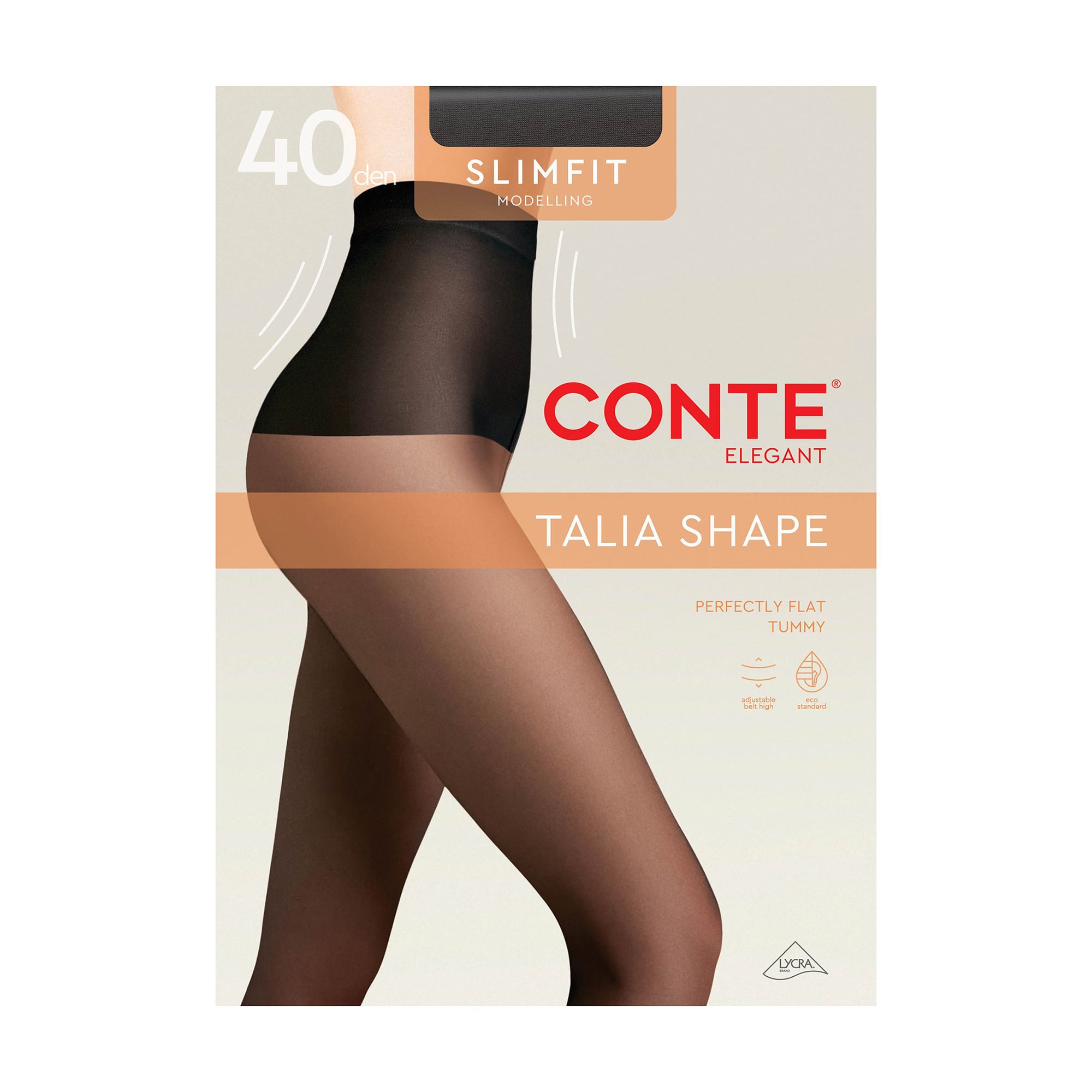 

Колготки жіночі Conte elegant Slimfit, 40 DEN, Nero, розмір 3