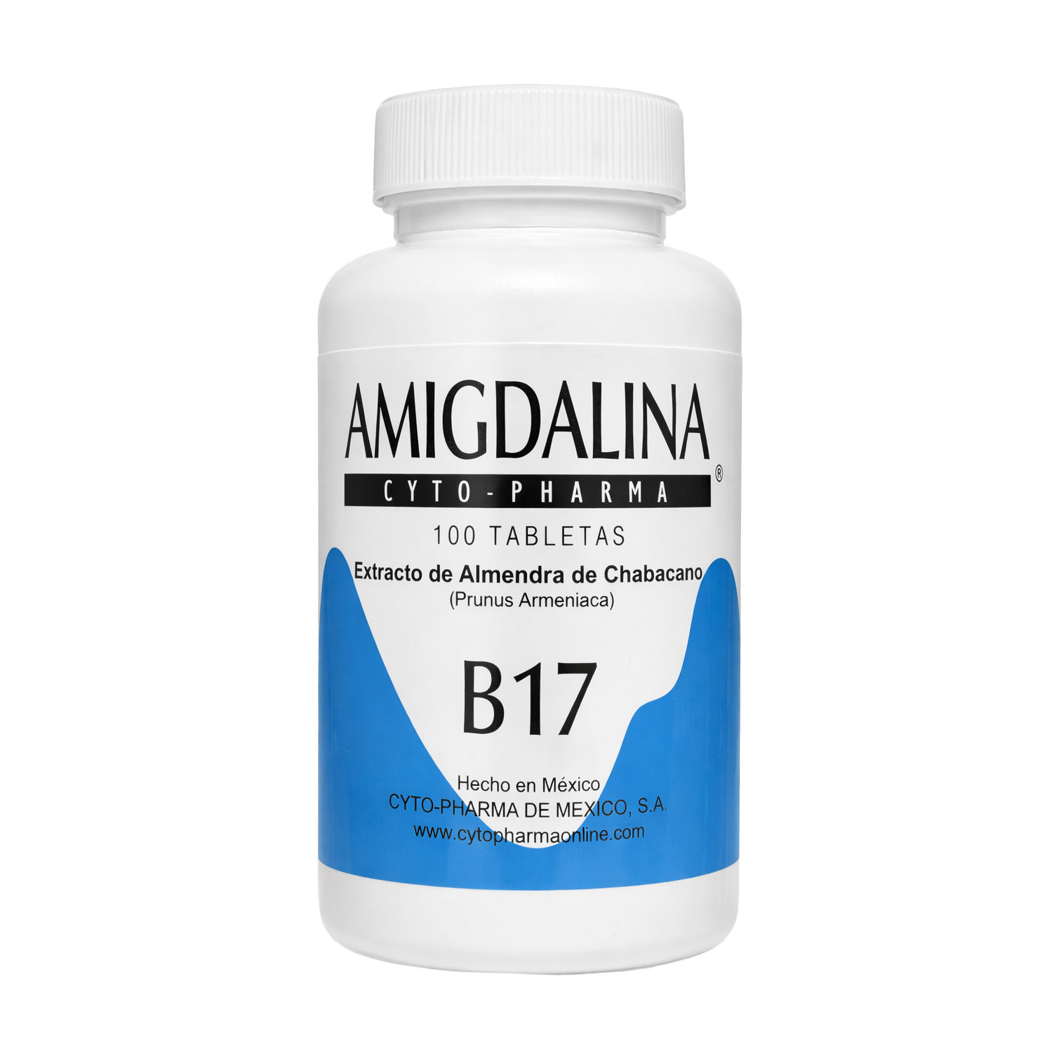 

Вітамін B17 Cyto Pharma Amygdalina B17, 100 мг, 100 таблеток