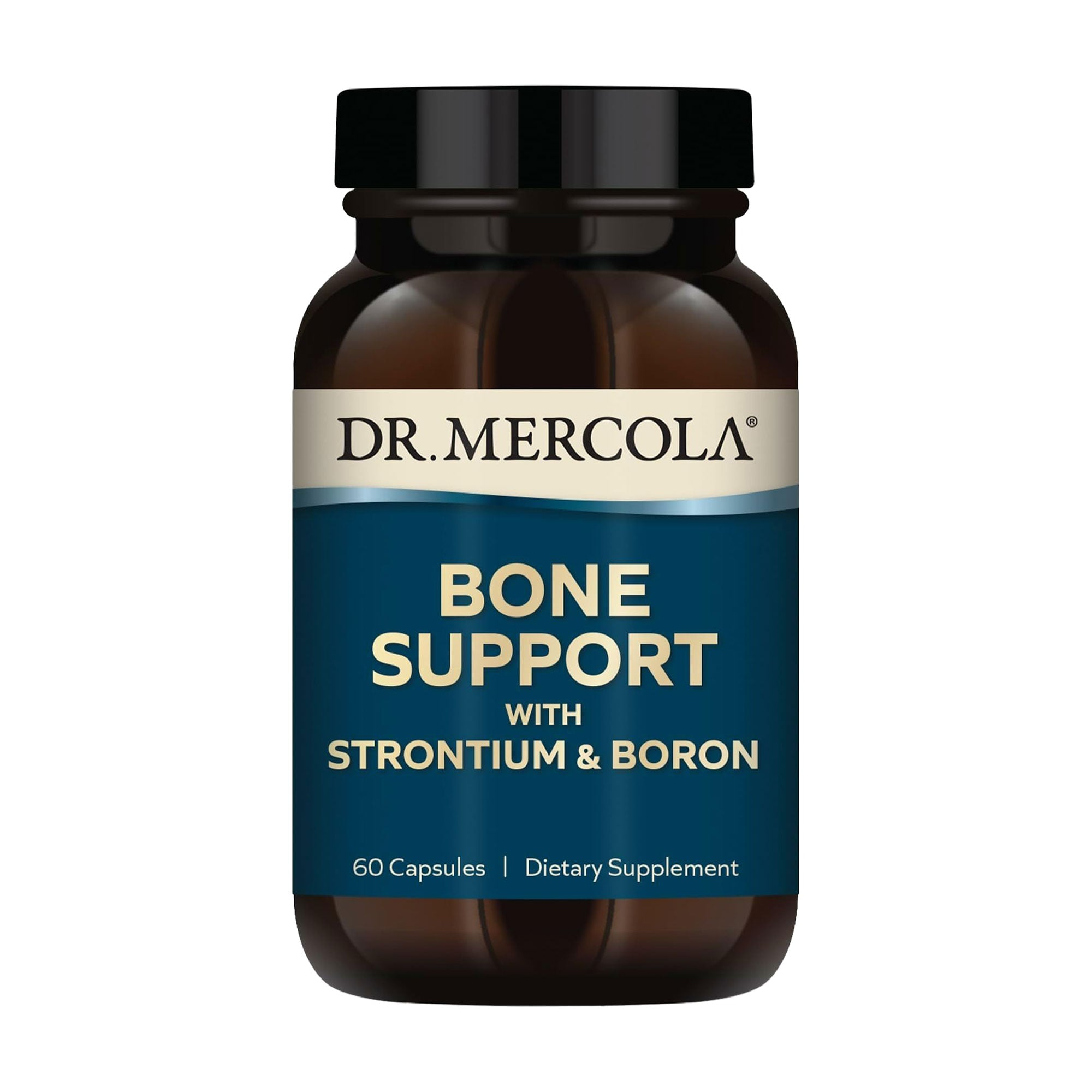 

Підтримка кісток зі стронцієм та бором Dr. Mercola Bone Support with Strontium & Boron, 60 капсул
