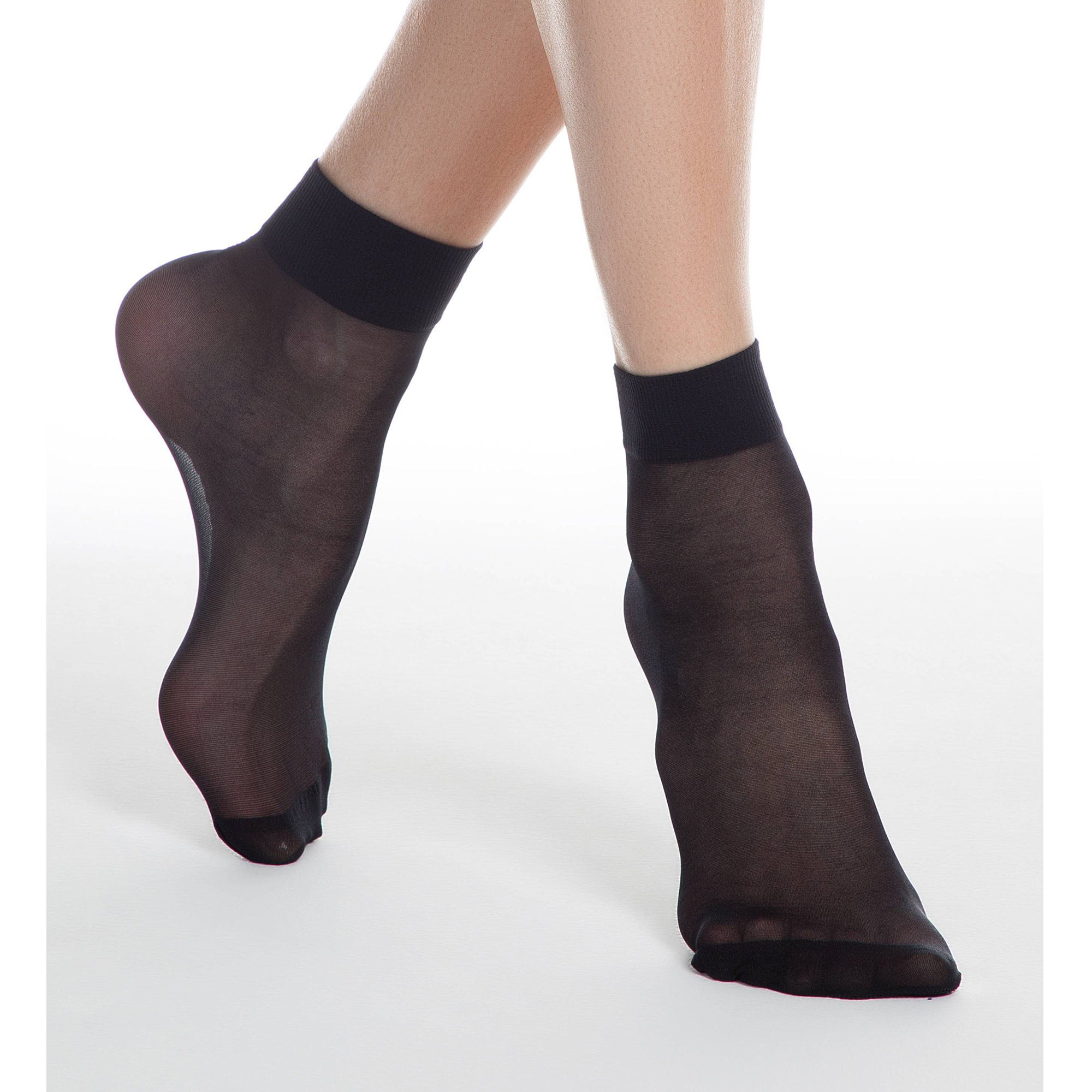 

Шкарпетки жіночі Instinct Classic, 20 DEN, Nero, розмір 23-25, 2 пари