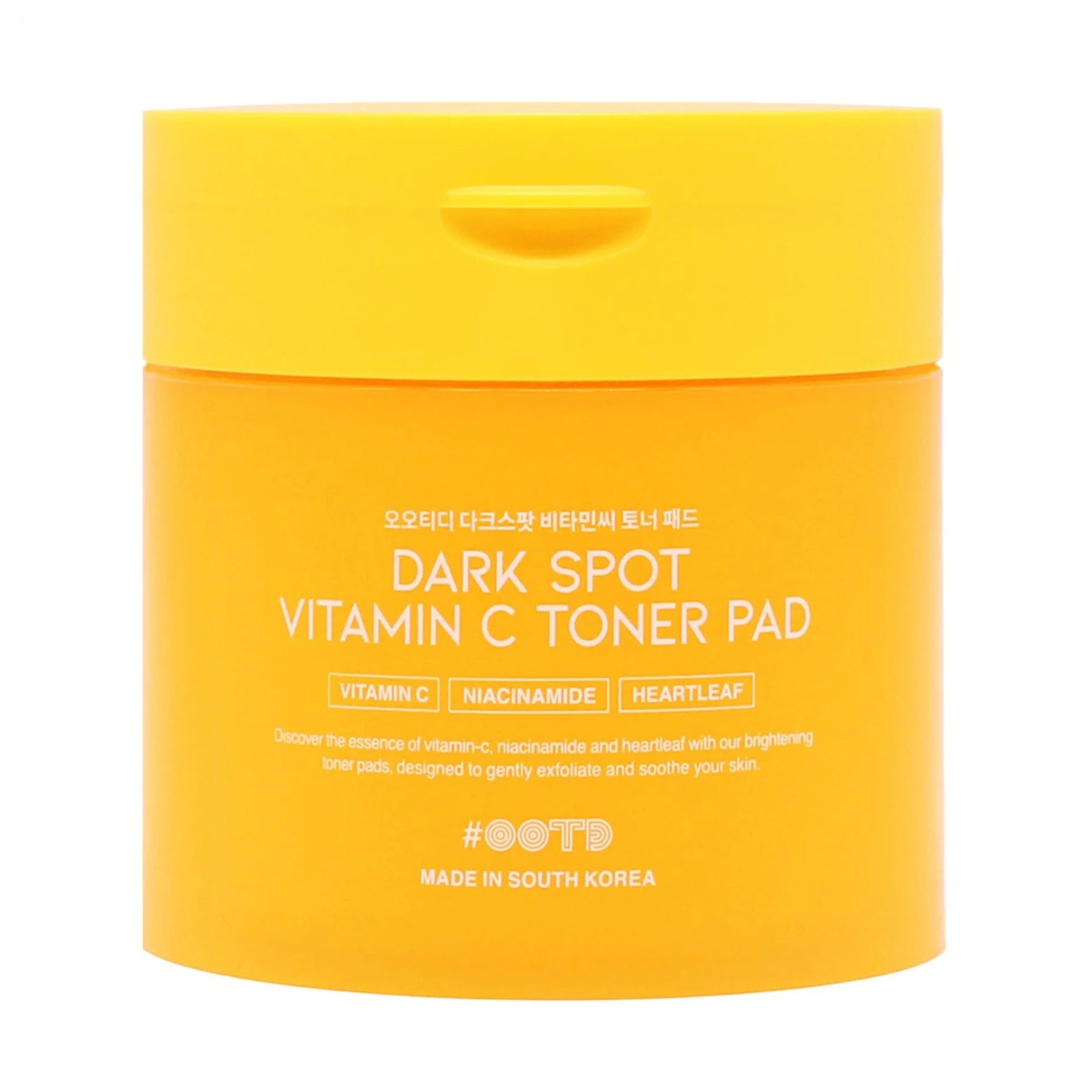 

Тонер-пади для обличчя OOTD Dark Spot Vitamin C Toner Pad з вітаміном С, 120 мл, 70 шт