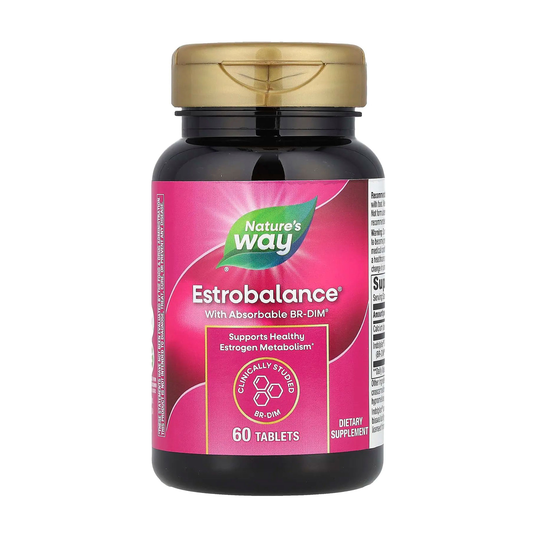 

Комплекс Підтримка гормонального балансу для жінок Nature's Way Estrobalance With Absorbable BR-DIM, 60 таблеток