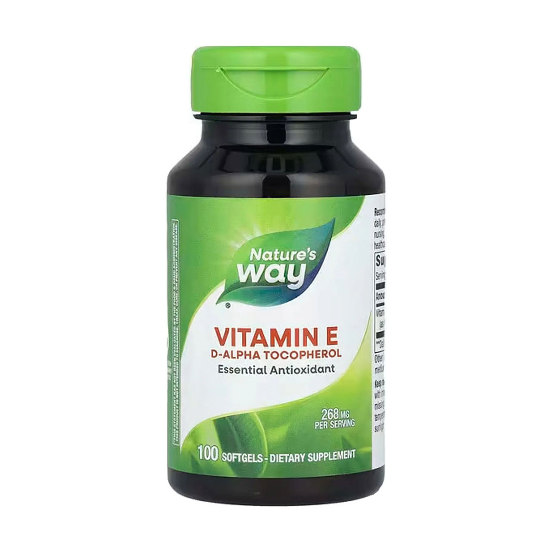 

Вітамін Е Nature's Way Vitamin E 268 мг, 100 гелевих капсул