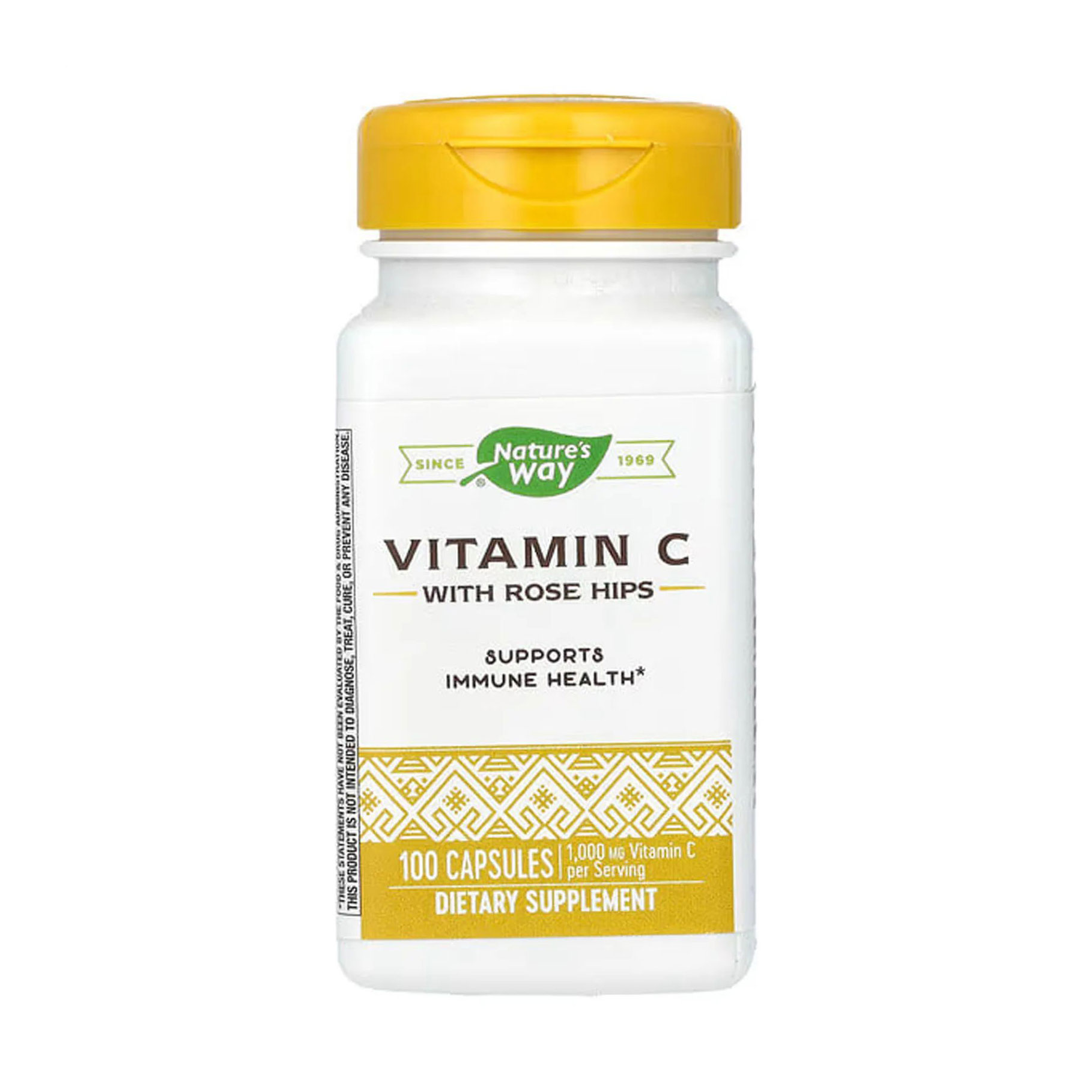 

Вітамін С з шипшиною Nature's Way Vitamin C With Rose Hips, 100 капсул