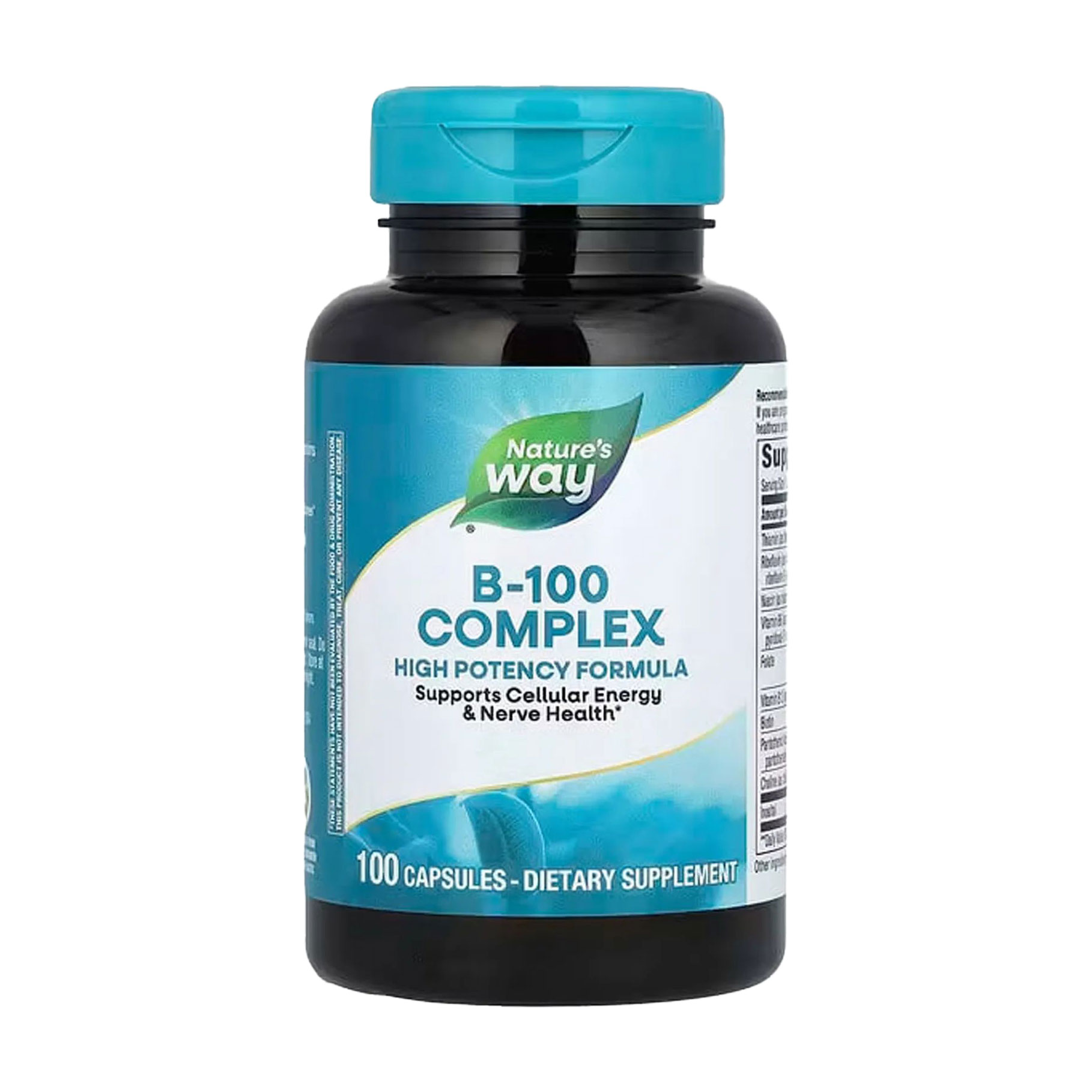 

Комплекс B-100 Nature's Way B-100 Complex, 100 капсул