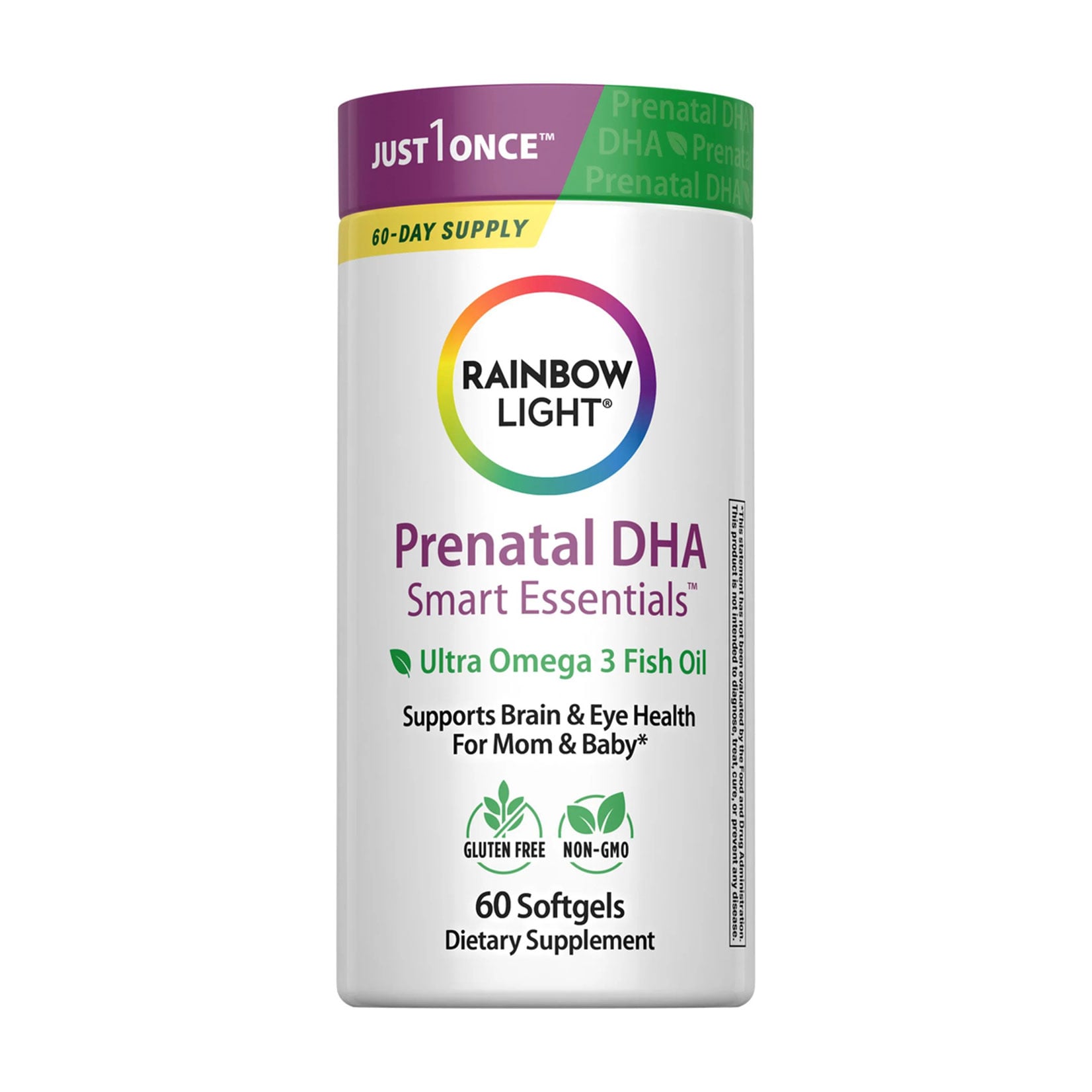 

Риб'ячий жир для вагітних Rainbow Light Prenatal DHA Omega-3 Fish Oil, 60 гелевих капсул