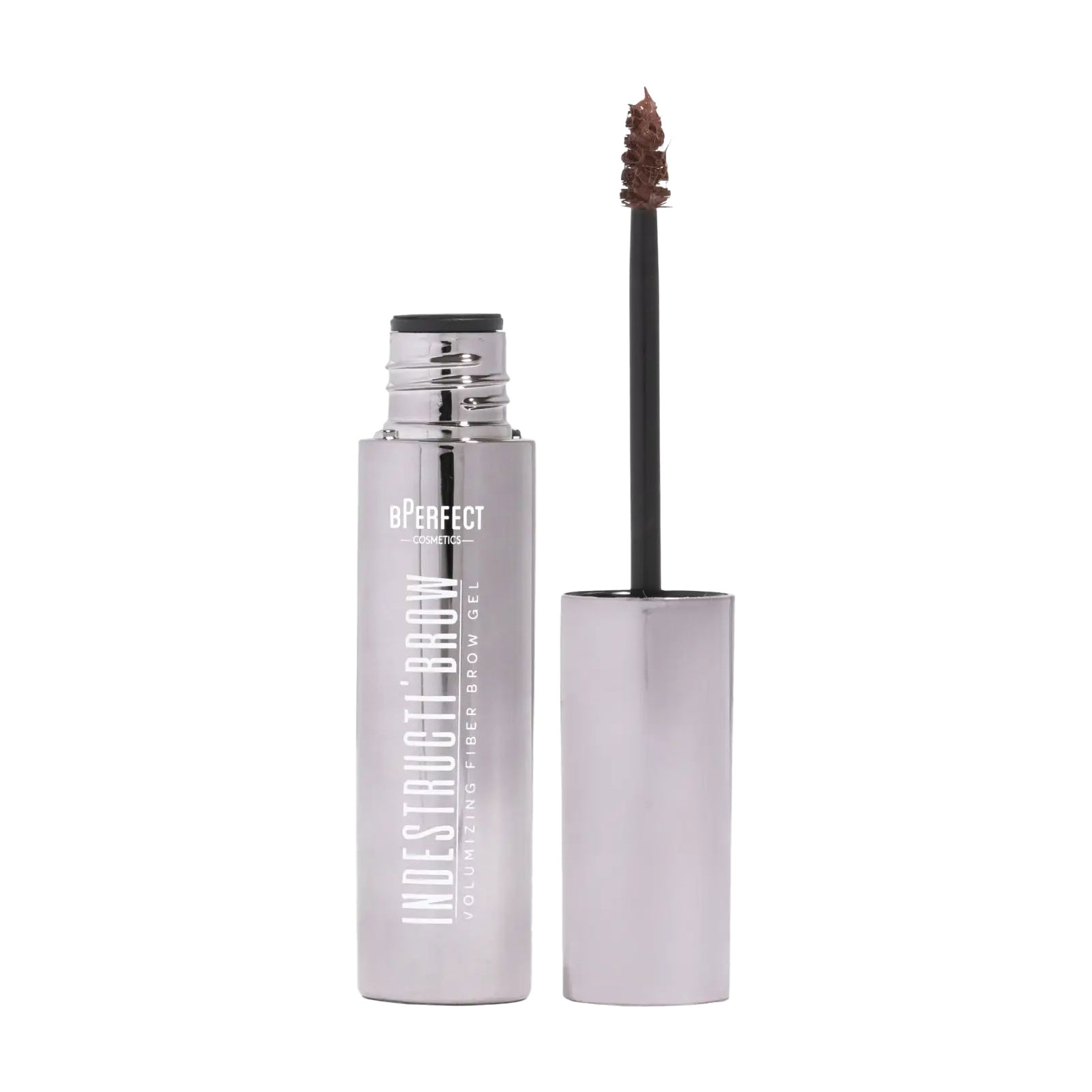 Гель для брів BPerfect Cosmetics Indestructi'Brow Volumizing Fiber Brow Gel, Irid Brown, 8 мл