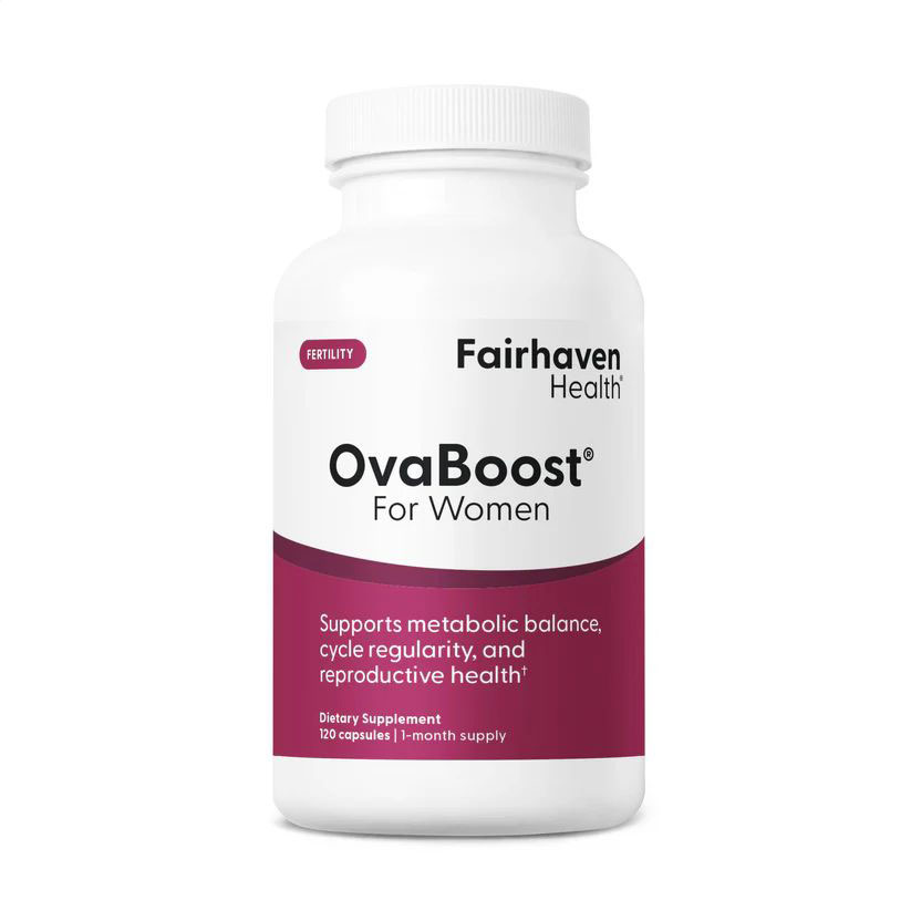 

Комплекс Здоров'я яйцеклітин для жінок Fairhaven Health OvaBoost For Women, 120 капсул