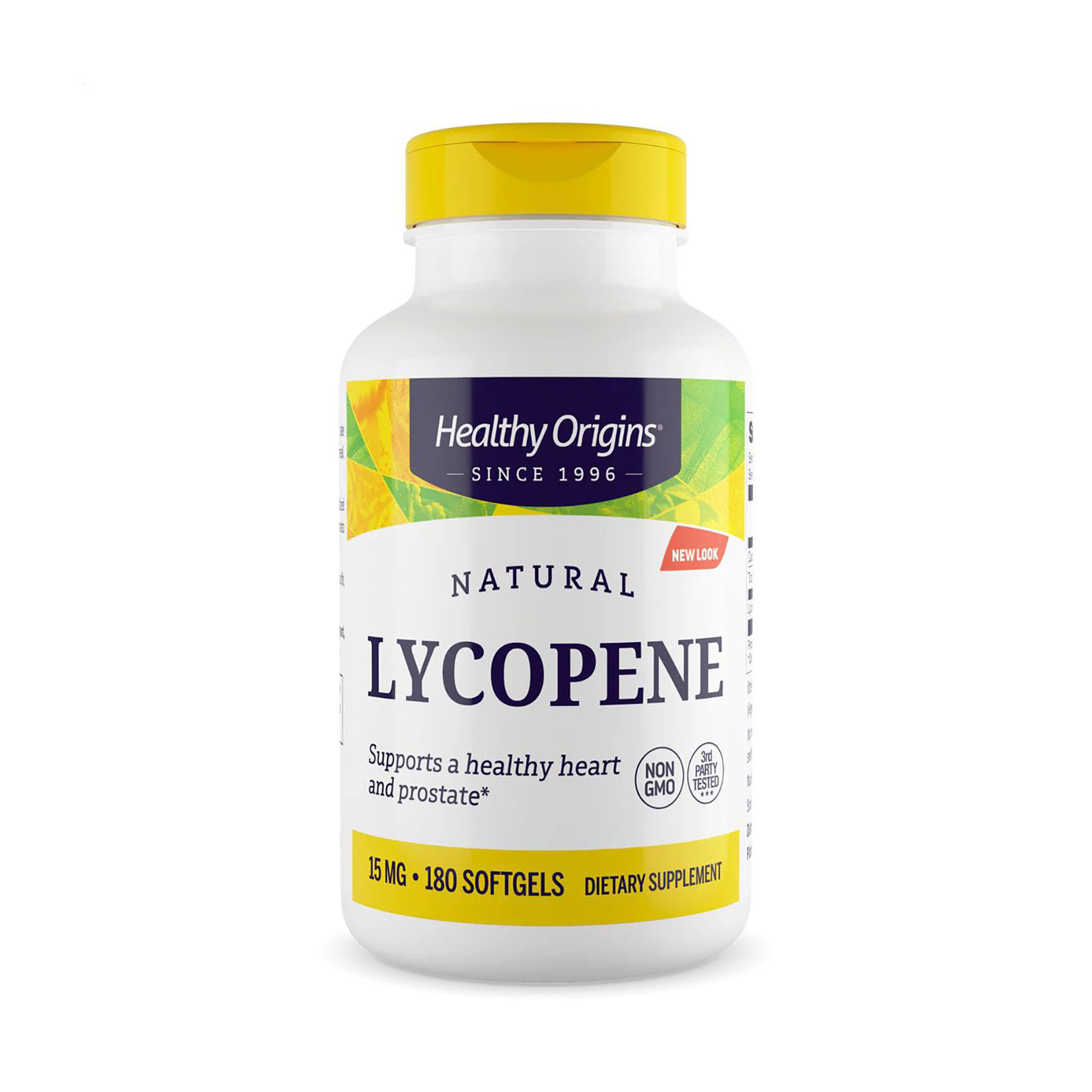 

Лікопін Healthy Origins Lycopene 15 мг, 180 гелевих капсул