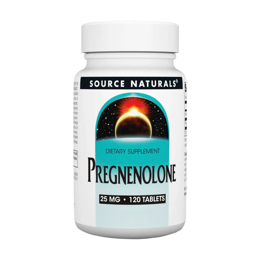 

Прегненолон Source Naturals Pregnenolone, 25 мг, 120 таблеток