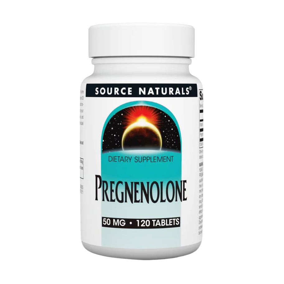 

Прегненолон Source Naturals Pregnenolone, 50 мг, 120 таблеток
