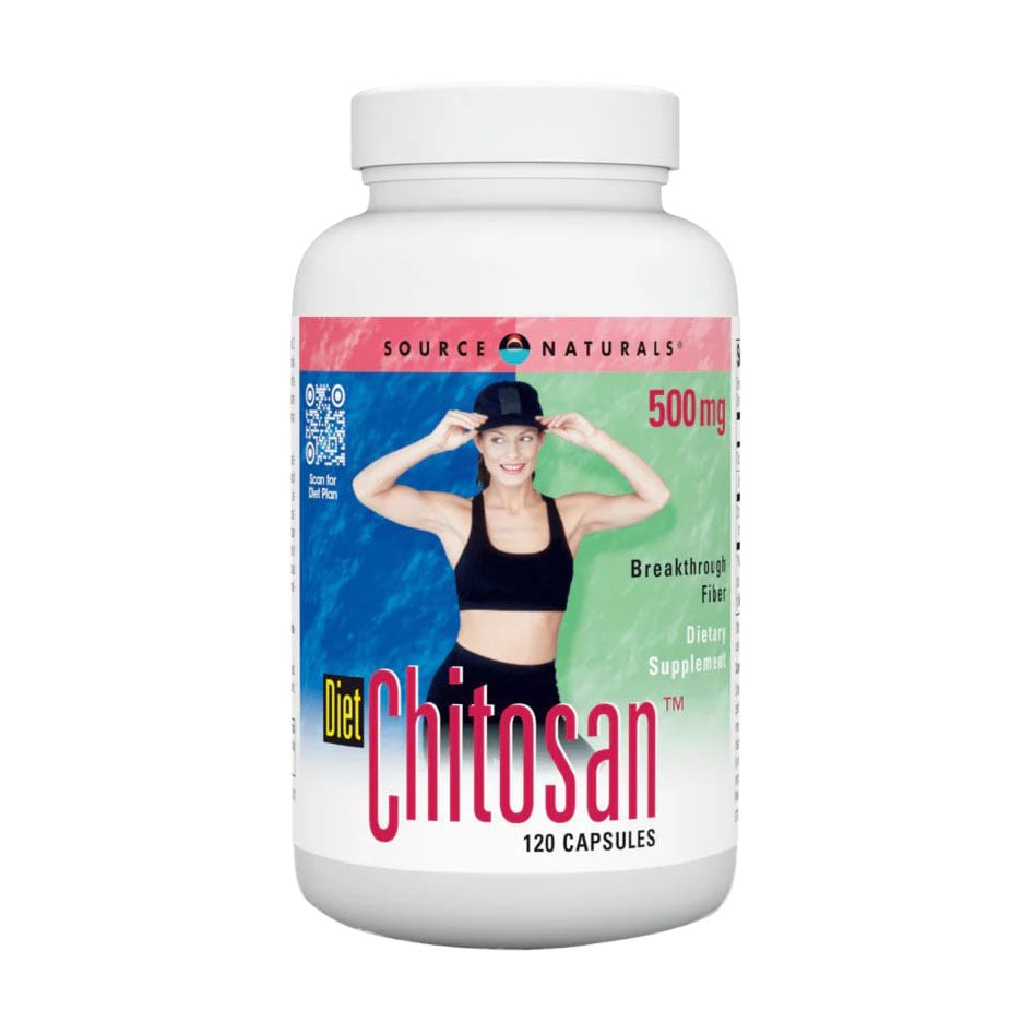

Хітозан для схуднення Source Naturals Diet Chitosan 500 мг, 120 капсул