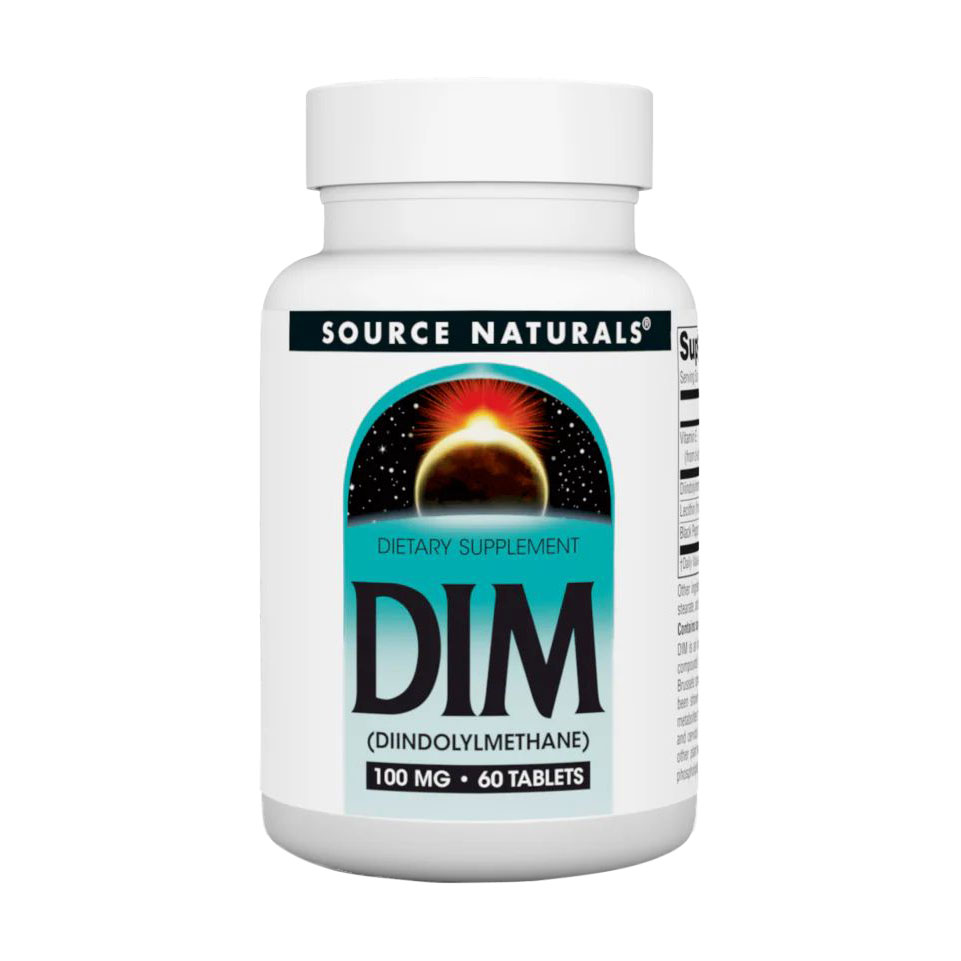 

Дііндолілметан Source Naturals DIM Diindolylmethane 100 мг, 60 таблеток