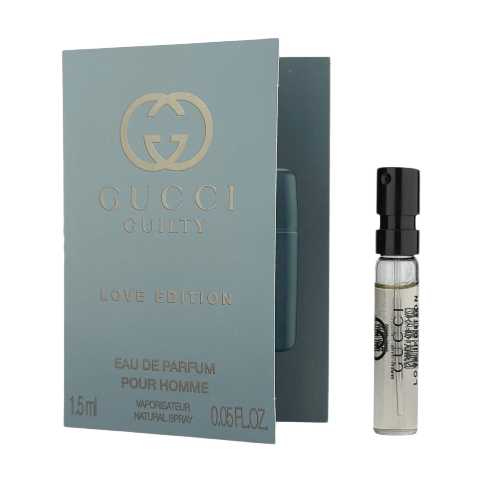 

Gucci Guilty Love Edition Pour Homme Парфумована вода чоловіча, 1.5 мл (пробник)