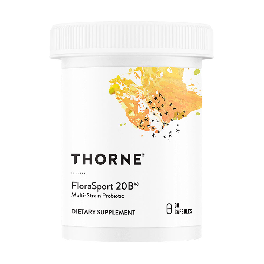 

Пробіотики Thorne Research FloraSport 20В, 30 капсул