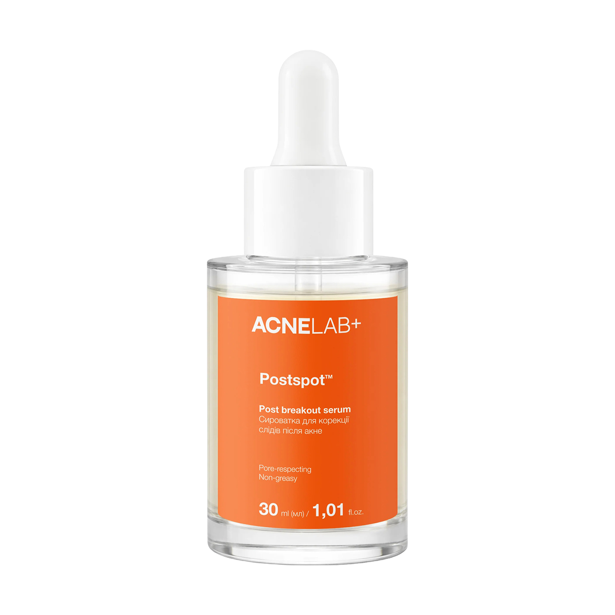 

Сироватка для обличчя ACNELAB+ Postspot Post Breakout Serum для корекції слідів після акне, 30 мл