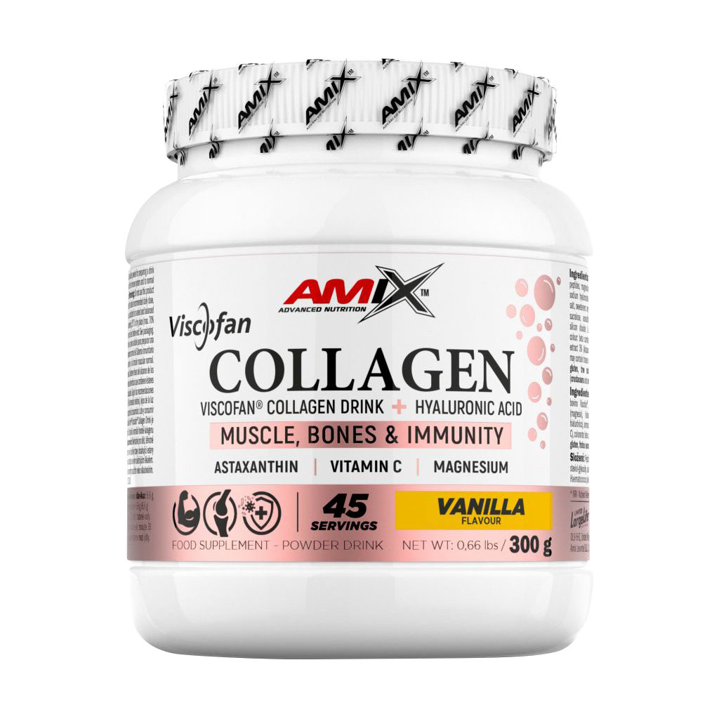 

Колаген Amix Nutrition Collagen Viscofan Drink Ваніль, в порошку, 300 г