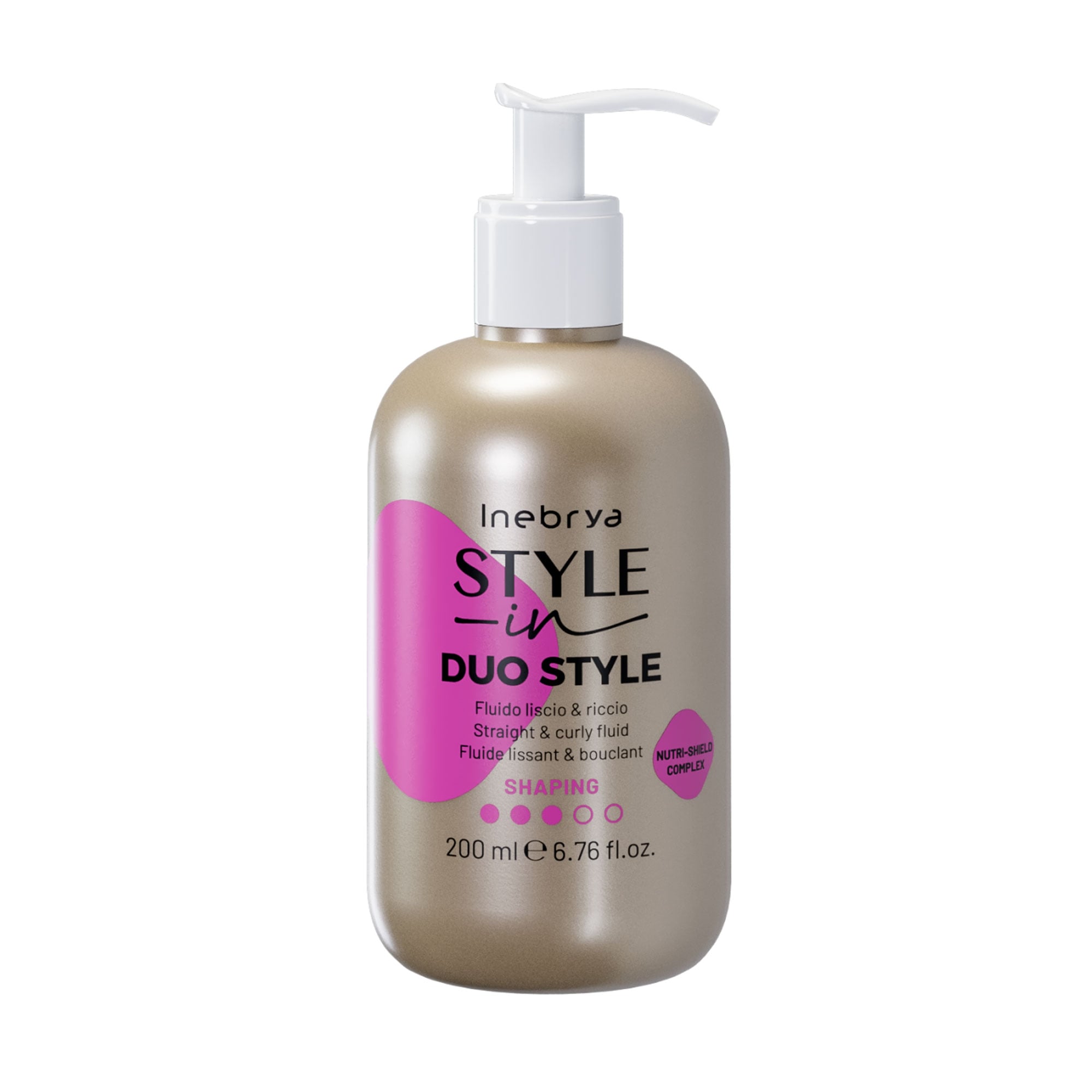 

Флюїд для волосся Inebrya Style-In Straight & Curly Fluid, 200 мл