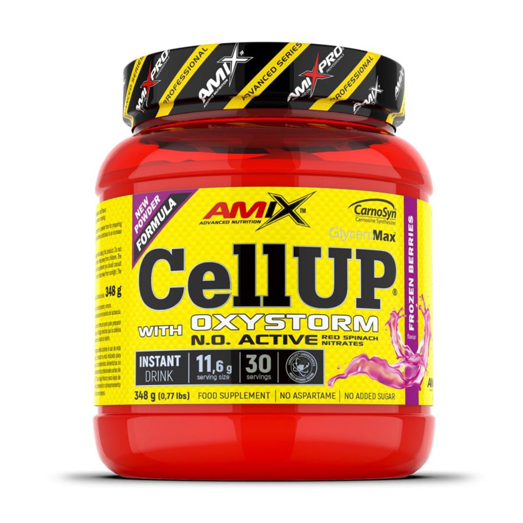 

Передтренувальний комплекс Amix Nutrition CellUP With Oxystorm Лісові ягоди, в порошку, 348 г