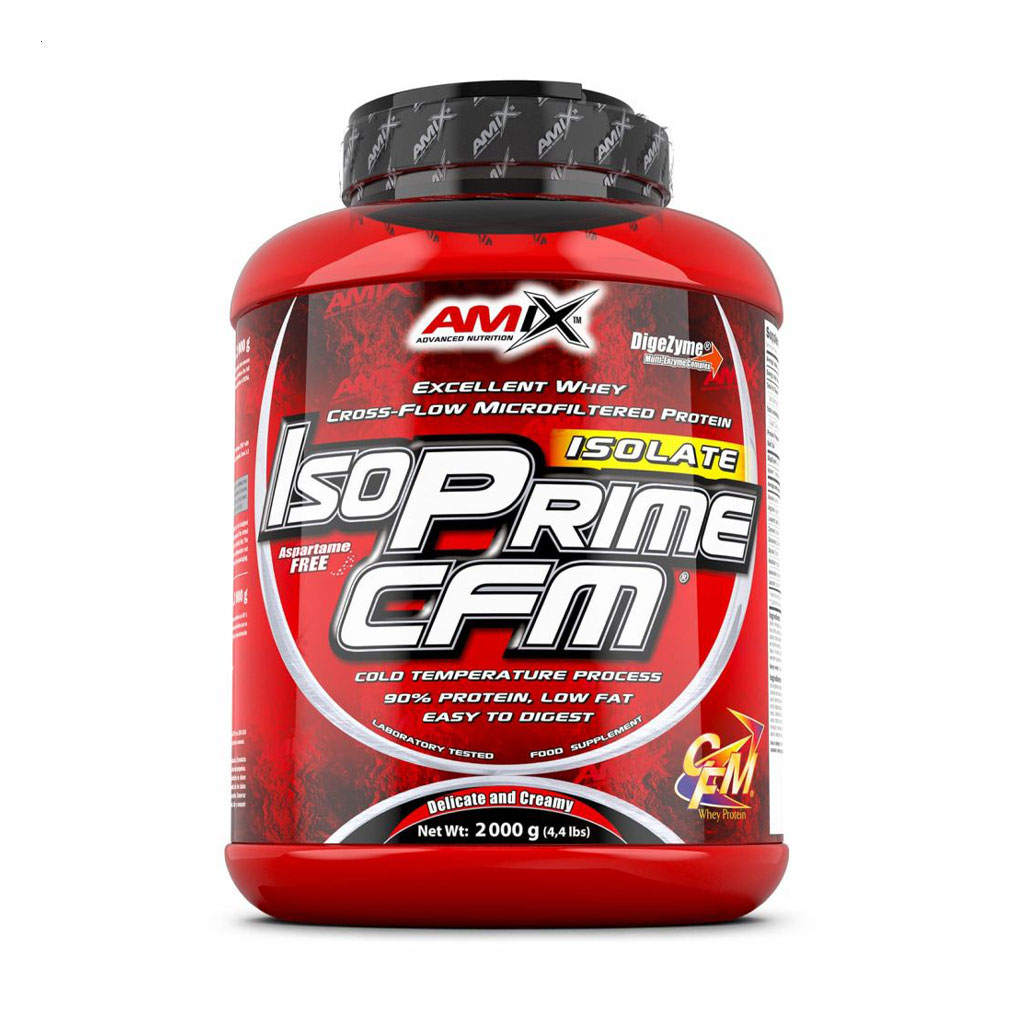 

Ізолят сироваткового протеїну Amix Nutrition IsoPrime CFM Печиво та крем, в порошку, 2 кг