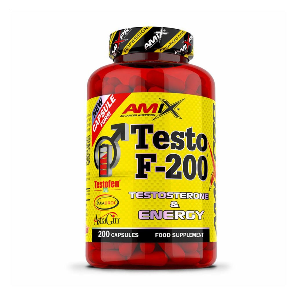 

Тестостерон Amix Nutrition AmixPro Testo F-200, 200 капсул