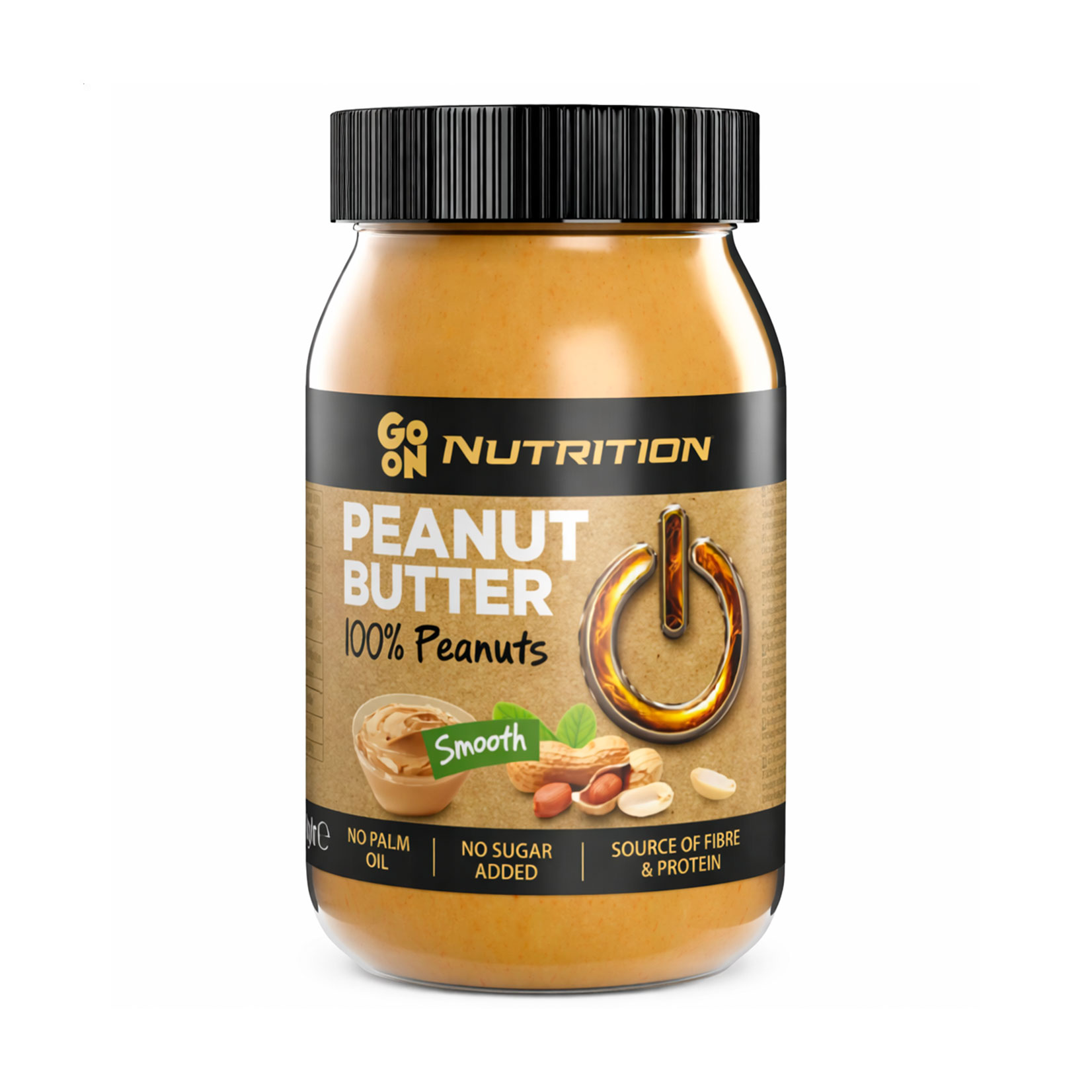 

Арахісова паста Go On Nutrition Peanut Butter Smooth 100%, 900 г
