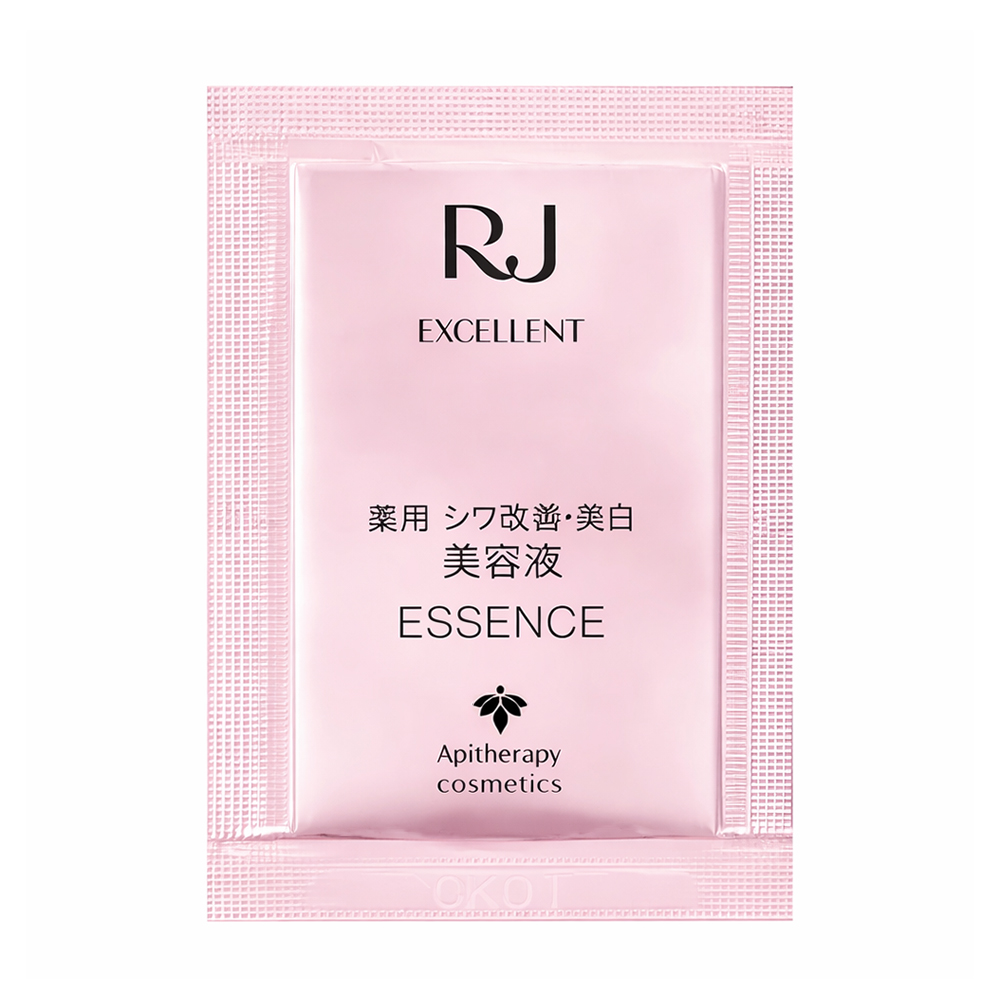 

Антивікова есенція для обличчя Yamada Bee Farm Apitherapy Cosmetics RJ Excellent Wrinkle Clear Essence, 1 мл (саше)