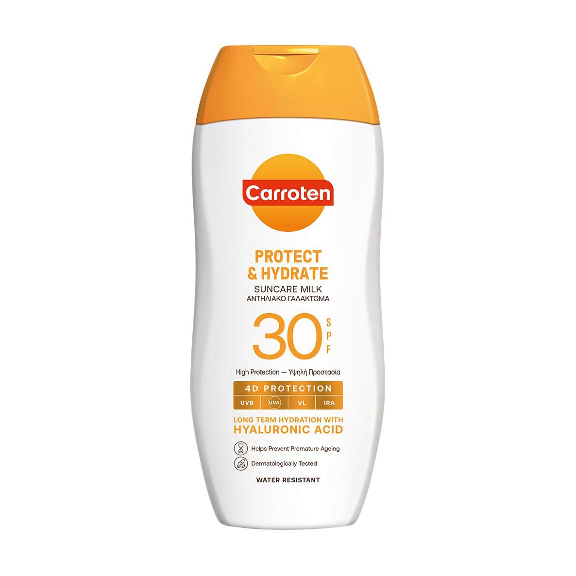 

Сонцезахисне молочко для обличчя та тіла Carroten Protect & Hydrate Suncare Milk, SPF 30, 200 мл