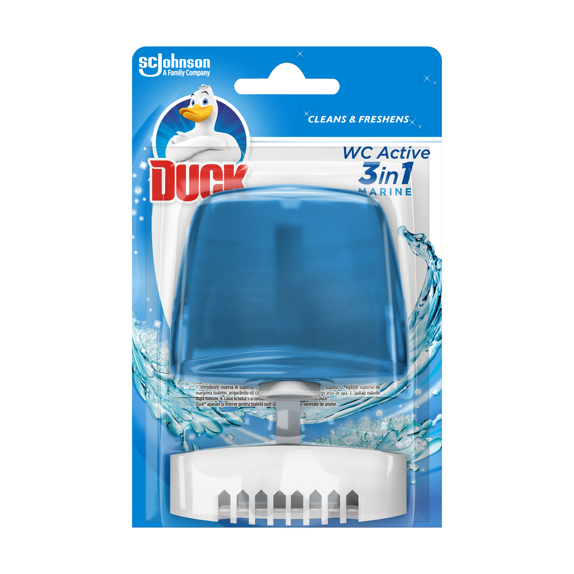 

Засіб для чищення туалету Duck Морський, 55 г