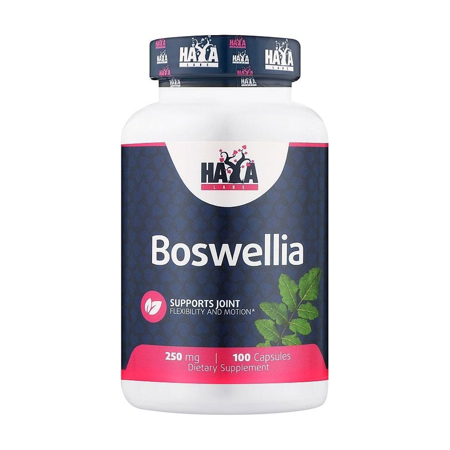 

Босвелія Haya Labs Boswellia, 250 мг, 100 капсул