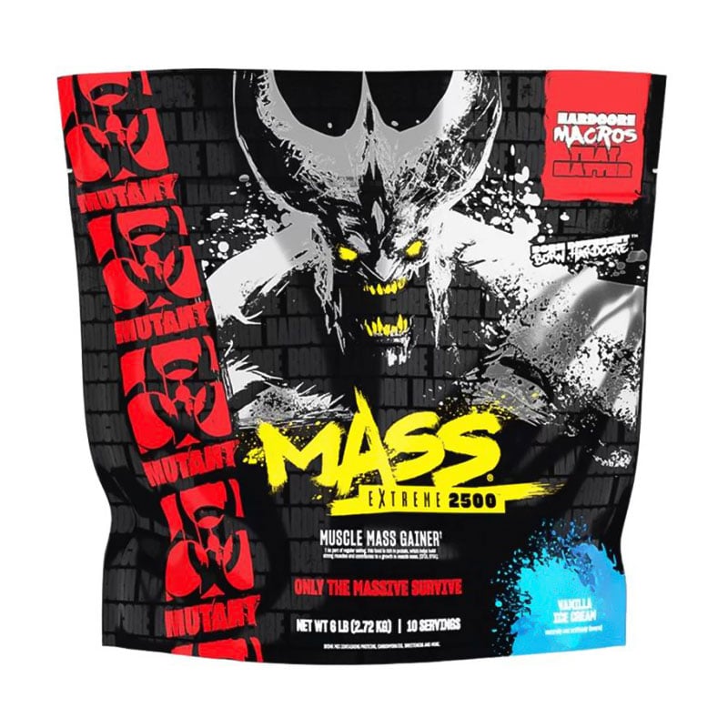 

Гейнер Mutant Mass Extreme 2500 Ваніль, в порошку, 2.72 кг