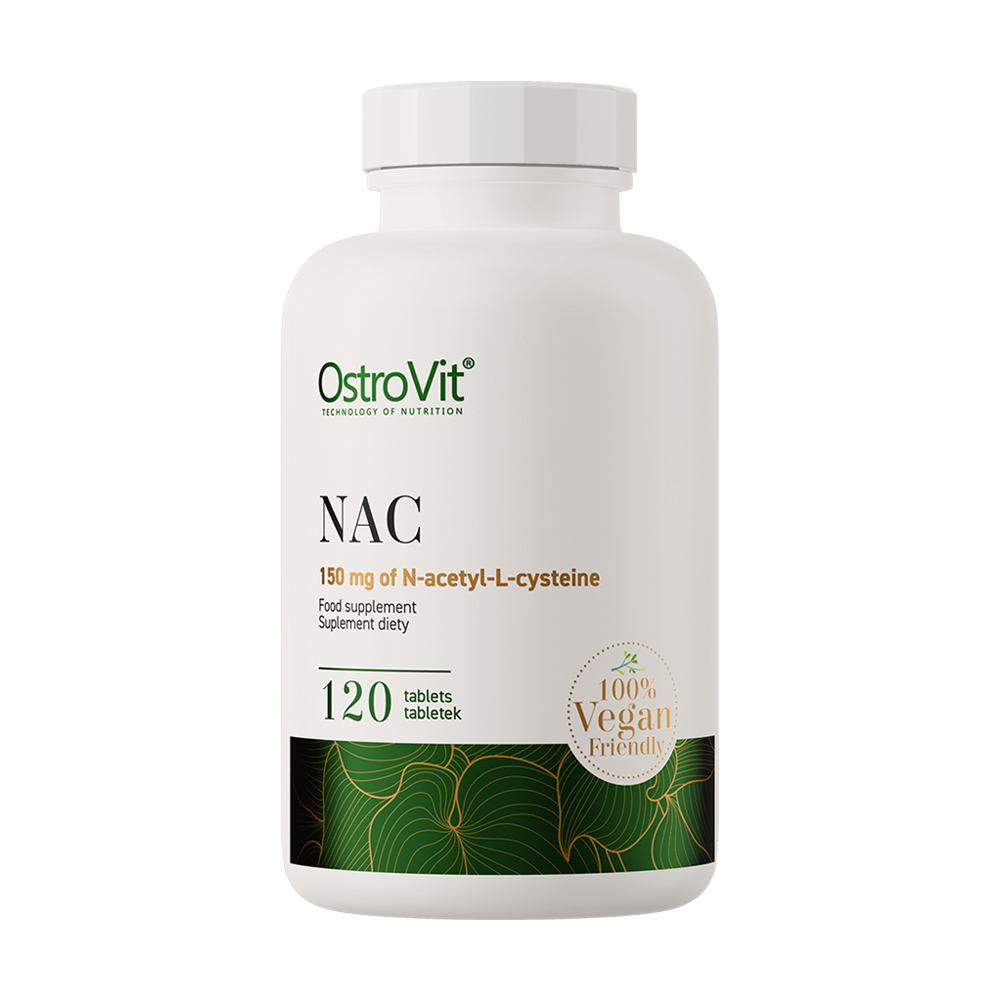

N-ацетил-L-цистеїн OstroVit NAC 150 мг, 120 таблеток