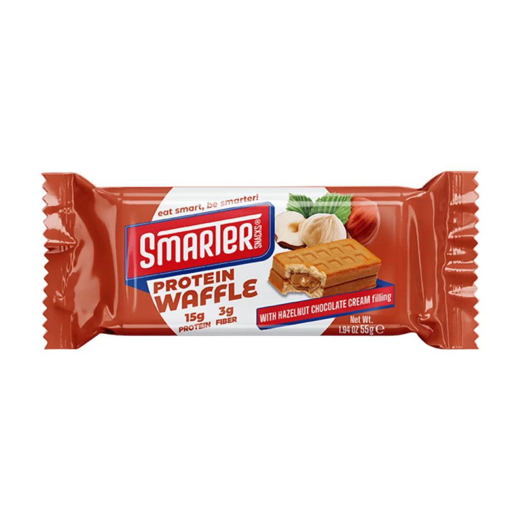 

Протеїнова вафля Smarter Snacks Protein Waffle Лісовий горіх та шоколад, 55 г