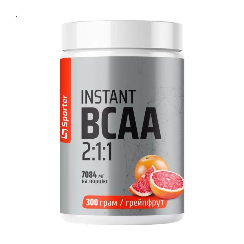 

Амінокислоти Sporter Micronized BCAA + L-Glutamine Апельсин, в порошку, 300 г