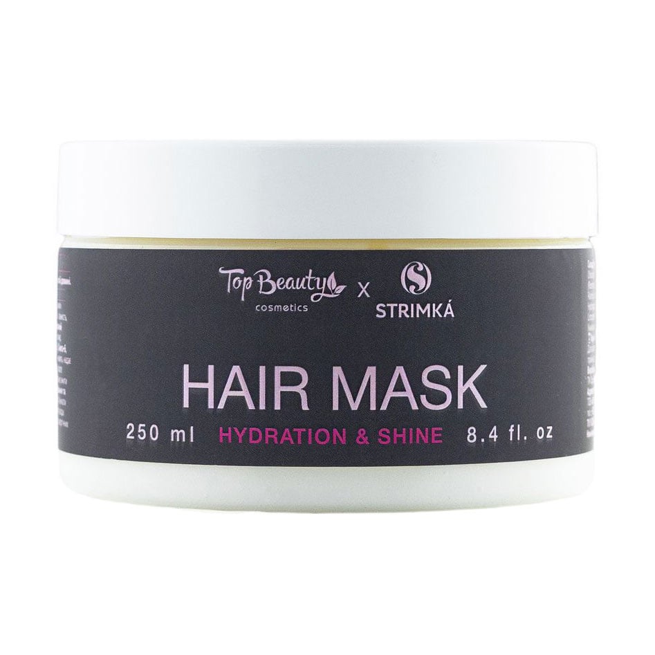 

Маска для волосся Top Beauty X Strimka Hair Mask Інтенсивне зволоження та блиск, 250 мл