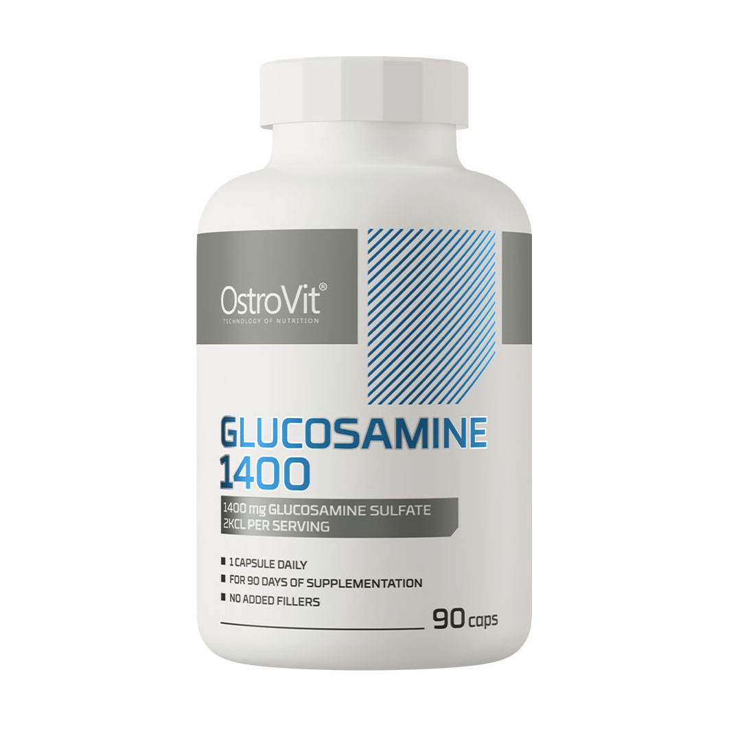 

Глюкозамін OstroVit Glucosamine 1400 мг, 90 капсул