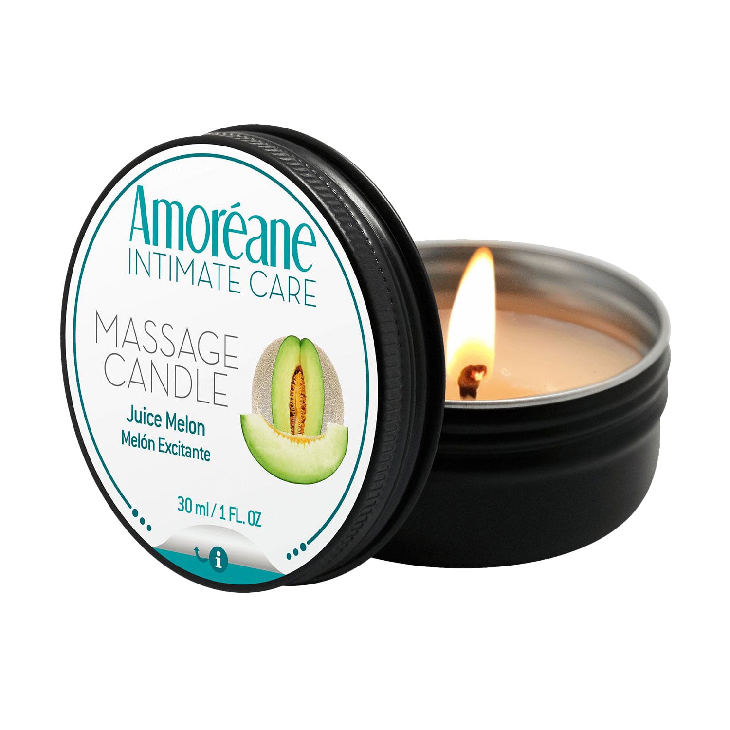 

Масажна свічка для тіла Amoreane Massage Candle з ароматом стиглої дині, 30 мл