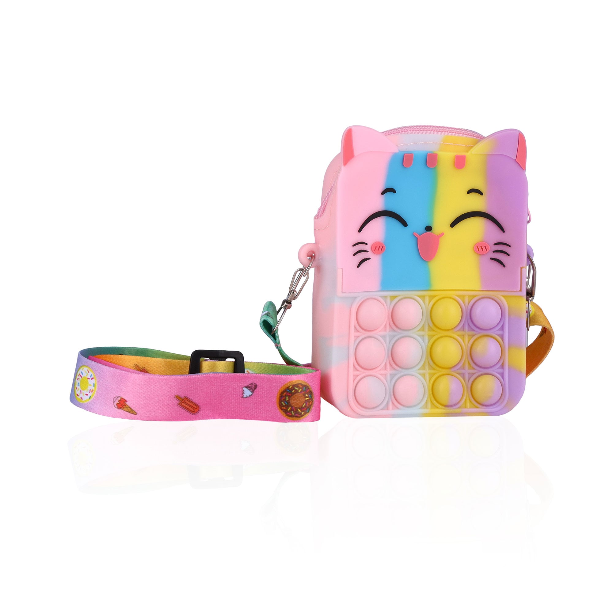 

Дитяча сумочка Котик, силіконова