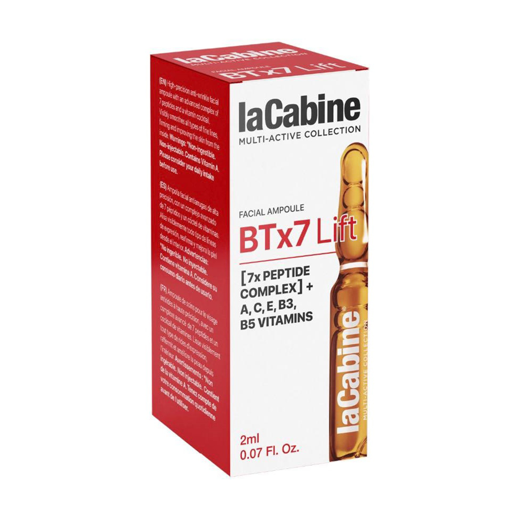 

Концентрована ліфтингова ампула для обличчя LaCabine BTx7 Lift Facial Ampoule з 7-пептидним комплексом та вітамінами, 2 мл