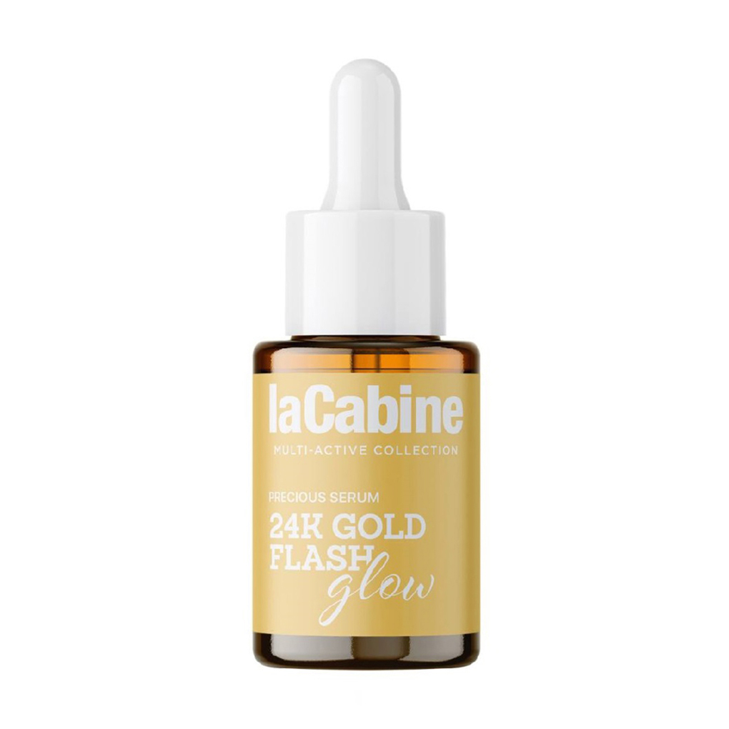 

Сироватка для обличчя LaCabine 24K Gold Flash Glow Serum з миттєвим ліфтинг-ефектом, 10 мл