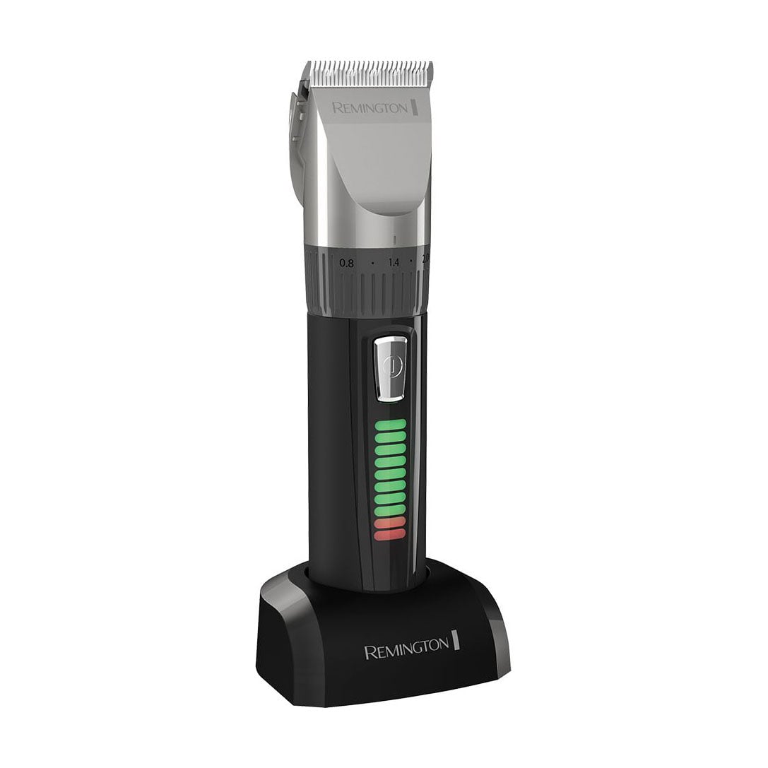 

Набір для стрижки волосся Remington Genius чорний (машинка, 1 шт + насадки, 10 шт + кейс, 1 шт + ножиці, 1 шт + гребінець, 1 шт) (HC5810)