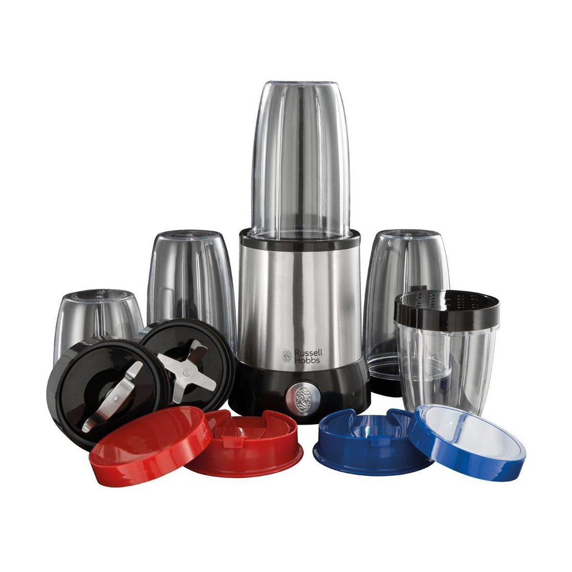 

Блендер стаціонарний Russell Hobbs Nutri Boost чорно-сріблястий (23180-56)