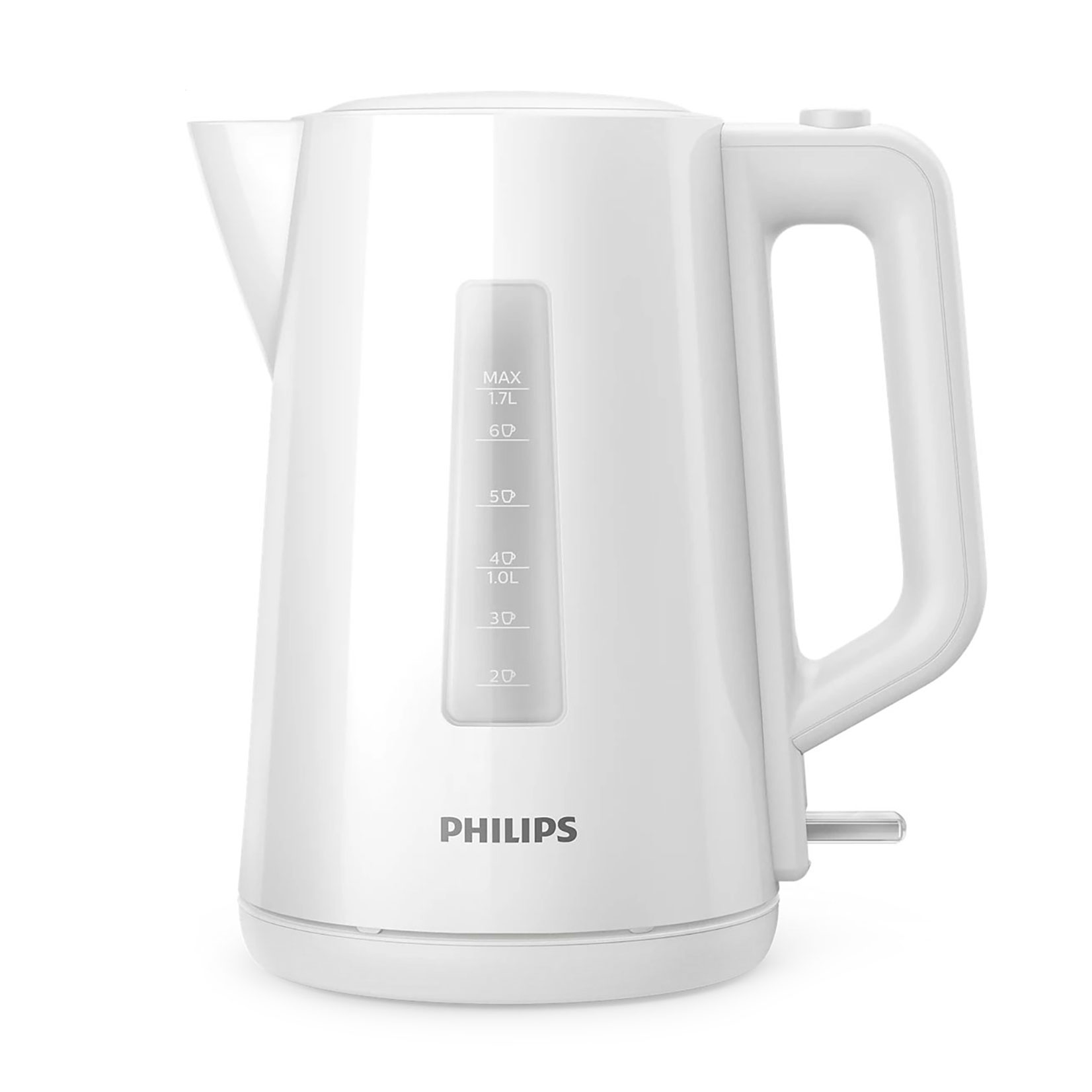 

Електрочайник PHILIPS Series 3000 білий, 1.7 л (HD9318/00)
