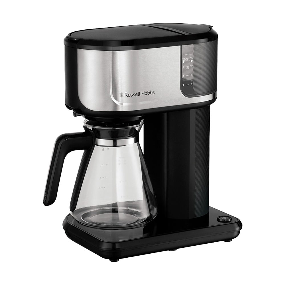 

Крапельна кавоварка Russell Hobbs Attentiv чорно-срібляста, 1.25 л (26840-56)
